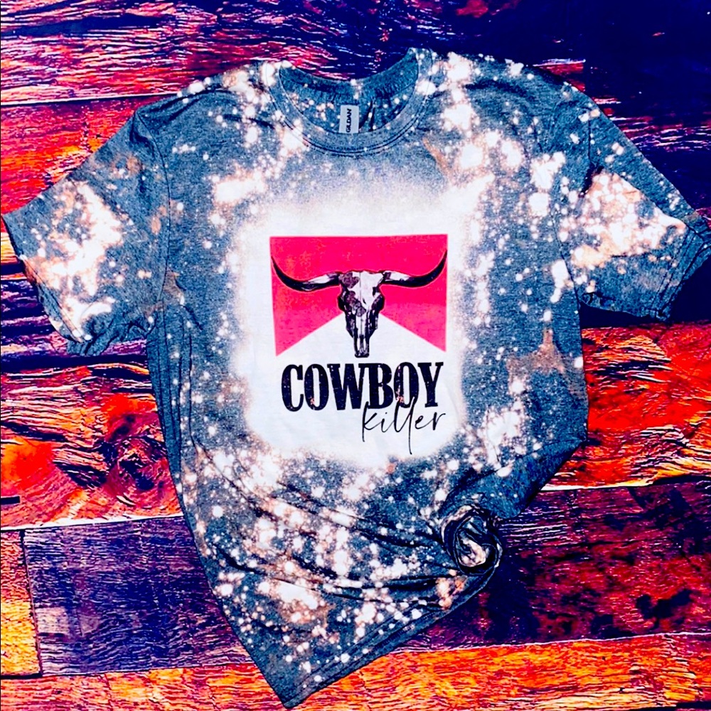 #Cowboykiller Bleached Tee